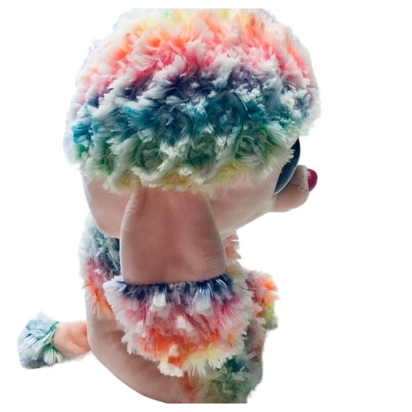 TY Beanie Boos - Rainbow Poodle - 9” Tall - Picture 6 of 11